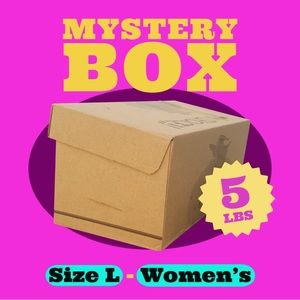 5LBS MYSTERY BOX - SIZE L - WOMEN’S CLOTHING - MIXED